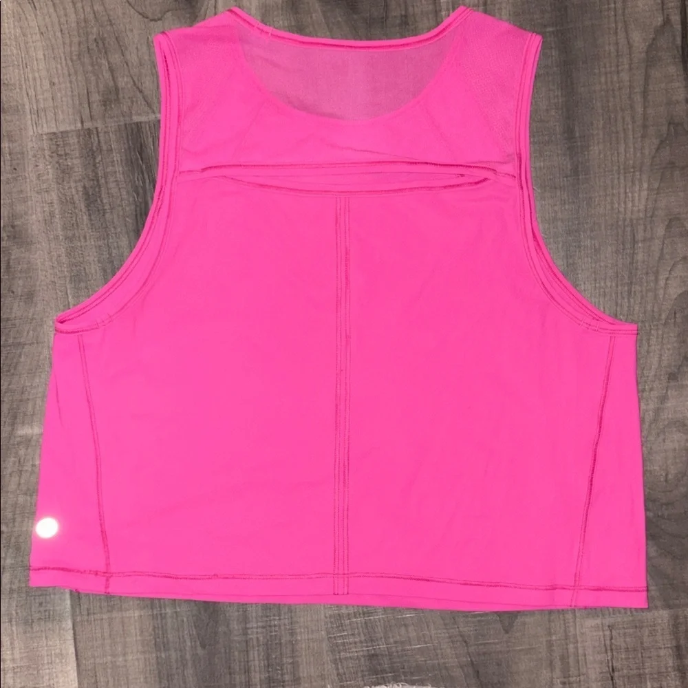 Pink Lululemon Tank